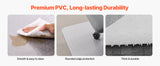 SucceBuy Chair Mat Plastic Floor Protector Rug with Studded Non-Slip