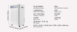SucceBuy 52Pints Dehumidifier for Home & Basement Drain Hose