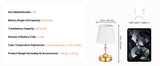 SucceBuy Cordless Table Lamp 5200mAh Built-in Rechargeable Battery Desk Lamp