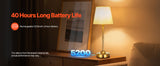 SucceBuy Cordless Table Lamp 5200mAh Built-in Rechargeable Battery Desk Lamp
