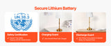 SucceBuy Cordless Table Lamp 5200mAh Built-in Rechargeable Battery Desk Lamp