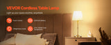 SucceBuy Cordless Table Lamp 5200mAh Built-in Rechargeable Battery Desk Lamp