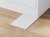 VASAGLE Custos Collection-Dresser for Bedroom w/ LED Lights&Power Strip