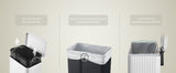 SONGMICS Trash Can, 13 Gallon (50 L) Garbage Can for Kitchen, with Lid, Pedal, and Removable