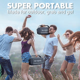 IPX6 Portable Waterproof Loud Bluetooth Speakers Wireless with Subwoofer