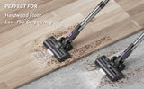 INSE S10 Cordless Vacuum Cleaner 45Kpa, 6-in-1 Up to 50Min for Carpet Pet