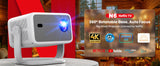 Xgody A6/N6 Projector Netflix Official Voice Control 500-600 Ansi Android 4K