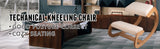 SucceBuy Ergonomic Kneeling Chair Stool W/ Thick Cushion Home Office Chair Improving Body Posture