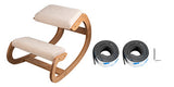 SucceBuy Ergonomic Kneeling Chair Stool W/ Thick Cushion Home Office Chair Improving Body Posture