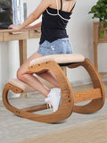 SucceBuy Ergonomic Kneeling Chair Stool W/ Thick Cushion Home Office Chair Improving Body Posture