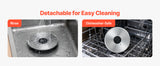 SucceBuy 6.7-10 inch Meat Slicer Electric Deli Slicer Machine with two SUS420 Blades