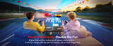 XGODY Projector Netflix Officially 700 ANSI 4K Voice Control Smart for Home