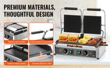 SucceBuy Commercial Panini Grill 3600W Electric Sandwich Panini Maker