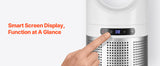 SucceBuy Tower Fan Bladeless 15.4ft/s Velocity Floor Blows Cold Air 80°