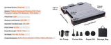 SucceBuy Truck Bed Air Mattress for 5.5-6.5 ft Full Size Short Truck Beds