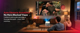 XGODY Projector Netflix Officially 700 ANSI 4K Voice Control Smart for Home