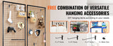 SucceBuy Grid Wall Panels Tower Wire Gridwall Display Racks Double Side Gridwall Panels for Art Craft Shows