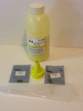 200g Yellow Toner Refill Kit + 2 Chips For Dell Printers
